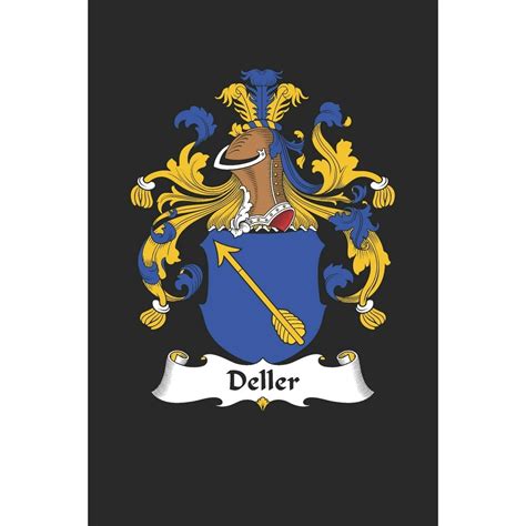 Deller: Deller Coat of Arms and Family Crest Notebook Journal (6 x 9 ...