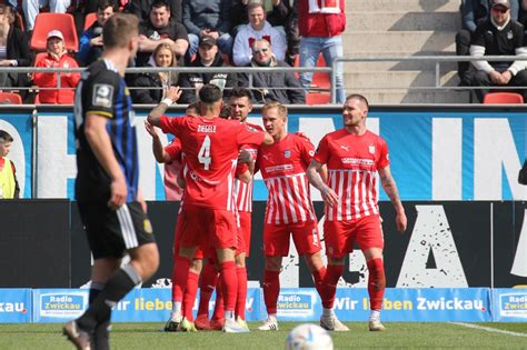 Fsv Zwickau Fc Saarbr Cken Spieltag Fsv Zwickau