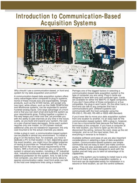 COMSYS | PDF | Flow Measurement | Data Acquisition