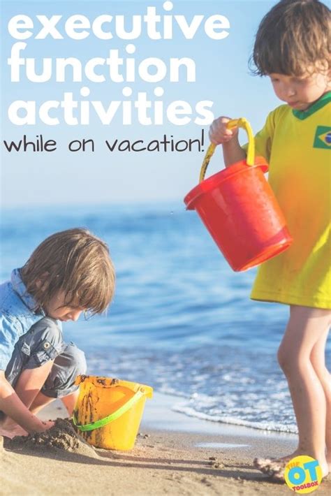 Executive Function Activities (at the Beach!) - The OT Toolbox