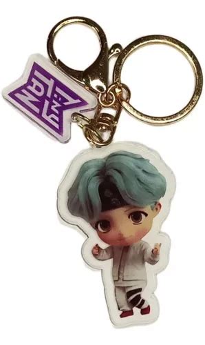 Llavero Acr Lico Bts Tiny Tan Suga Mercadolibre