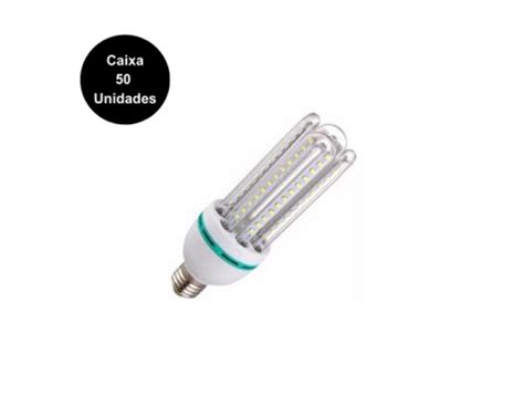 Caixa L Mpadas Led U Milho De W E Branco Frio Sw Comercial