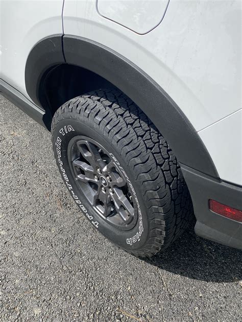 New tires installed: BFG Trail-Terrain T/A | 2021+ Ford Bronco Sport ...