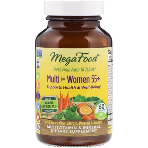 MegaFood, Multi for Women Over 55+, 60 Tablets | By iHerb