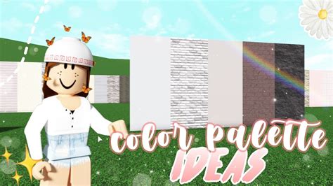 Bloxburg Palette