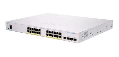 Switch Administrado Cisco Business Cbs350 24fp 4g Envío gratis