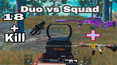 🔥18 Kill Duo Vs Squad Pubg Mobile Gameplay🔥action Guru Youtube