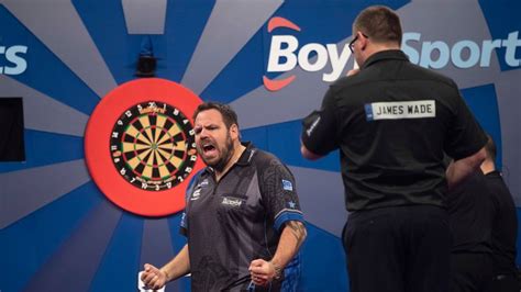 Grand Slam Of Darts Adrian Lewis Prepares To Face Michael Van Gerwen