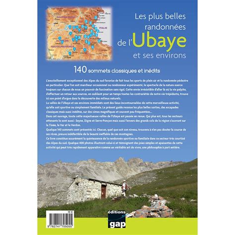 Les plus belles randonnées de l Ubaye et ses environs Éditions GAP