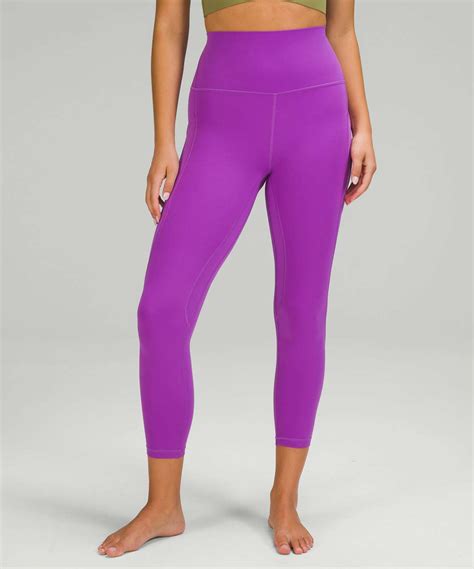 Lululemon Align High Rise Pant With Pockets Moonlit Magenta