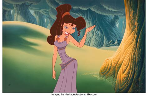 Hercules Meg Employee Cel #37 (Walt Disney, 1997).... (Total: 2 ) | Lot ...