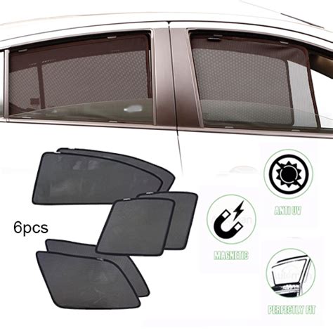 Apexi Perodua Alza 2008 6pcs Magnetic Car Sunshade Window Sunshade