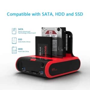 Usb Hdd Enclosure Plug And Play Hot Swappable Supports All Inch Sata Hard Drive