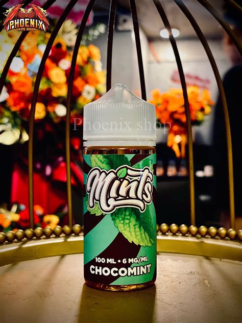 MINT CHOCOMINT FREEBASE 100ML Kẹo Socola bạc hà Phoenix Vape Shop