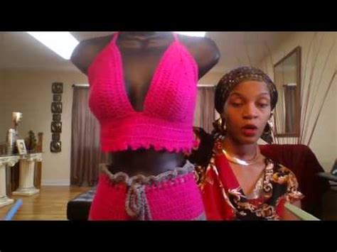 Crochet Bikini Top Crochet Shorts WIP YouTube