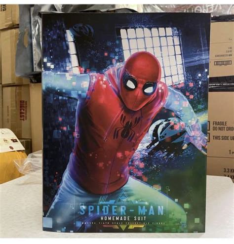 Hot Toys Mms Spider Man Far From Home Homemade Suit Version