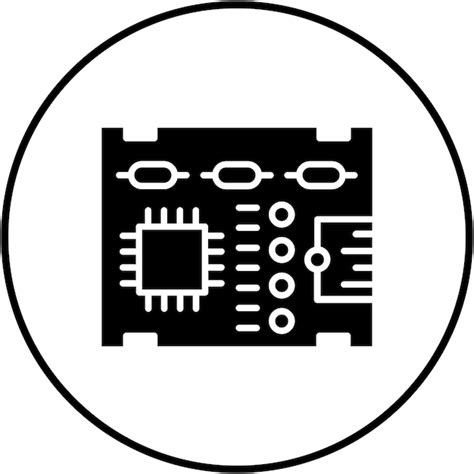 Premium Vector Pcb Board Vector Icon Can Be Used For Electrician