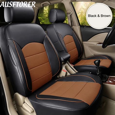 Automobiles Cowhide Leather Seat Covers For Subaru Legacy Car Seat