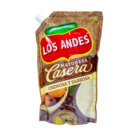 Mayonesa Casera Los Andes Doypack 800g 988975