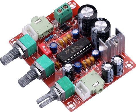 Yeeco Ac Dc V Digital Power Amplifier Board Audio Processor Tone