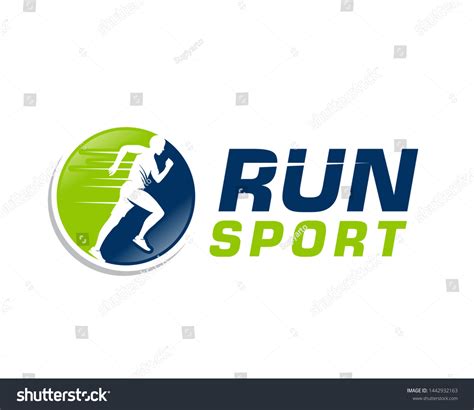 Running Man Logo Designs Marathon Logo Template Running Vector De