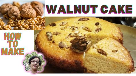 WALNUT CAKE RECIPE WITHOUT EGG WITHOUT OVEN Walnutcake Dryfruitcake