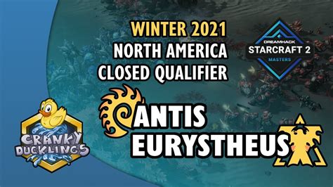 Antis Vs Eurystheus ZvT DH Masters Winter 2021 NA Closed