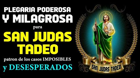 Oraci N Poderosa A San Judas Tadeo Para Recibir Un Milagro Imposible