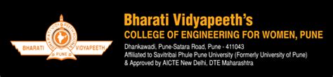 Bharati Vidyapeeths College Of Engineering For Women Pune