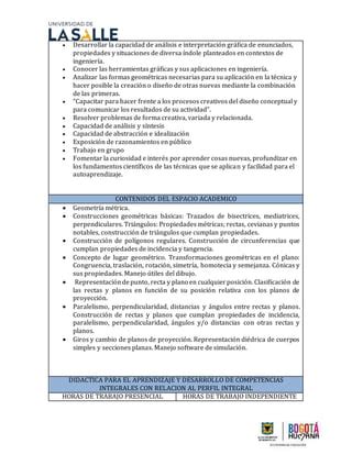 Formato Plan De Estudios Expresi N Gr Fica Pdf