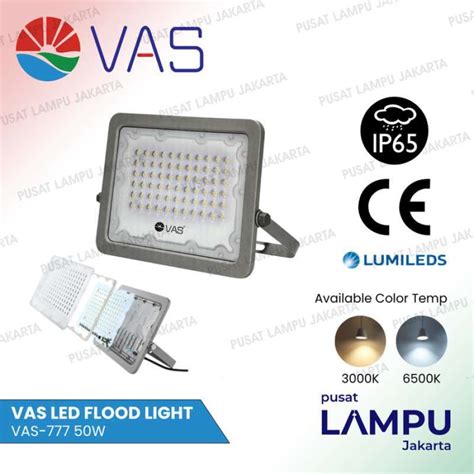 Promo Vas Lampu Sorot Led Flood Light Watt V Ip K K