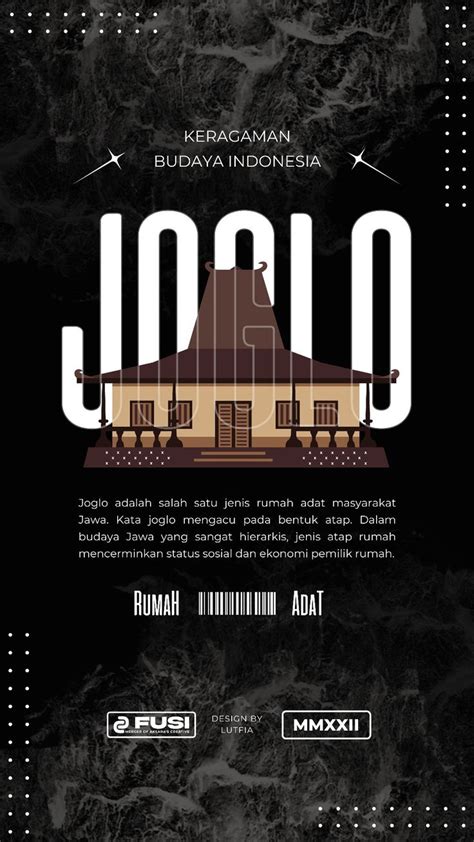 Rumah Adat Poster Rumah Desain Desain Infografis