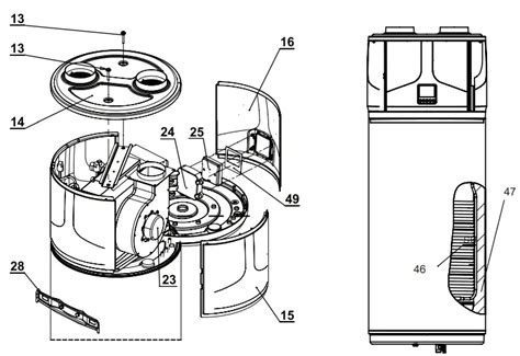 Tesy Hpwh L Air To Water Heat Pump Water Heater Aquathermica