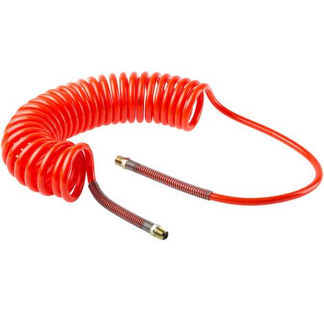 Tuyau Spiral Cpc Avec Raccord Bspt Pouce M Le Rouge Diam Ext