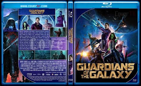 Guardians Of The Galaxy Custom Bluray Cover English 2014 CoverTR