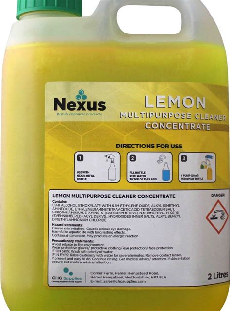 Nexus Shower Head Cleaner And Descaler 2x5litre Chg Supplies