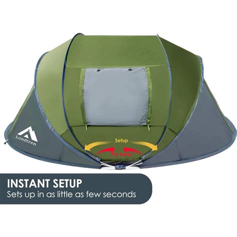 4 Person Easy Pop Up Tent – myairtherapy