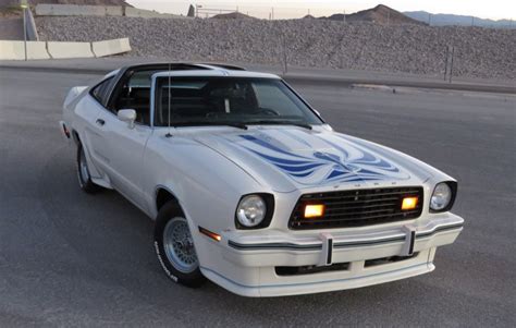 White 1978 Ford Mustang Ii King Cobra Hatchback