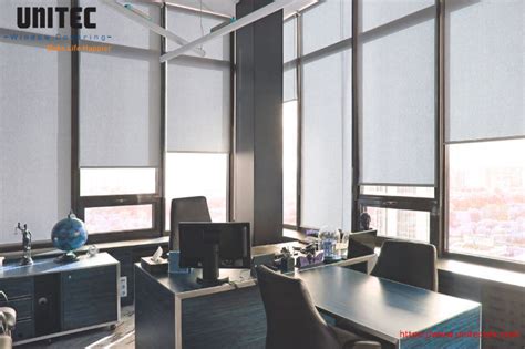 blinds for the office – Screen fabric, Roller Blinds