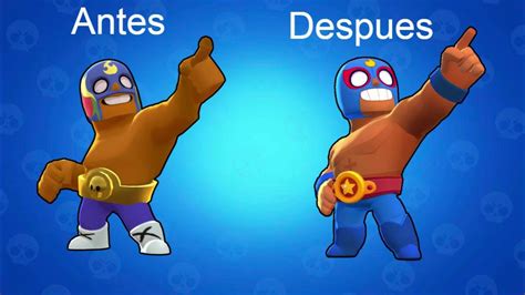 Brawlers Antes Y Despues Brawl Stars Youtube