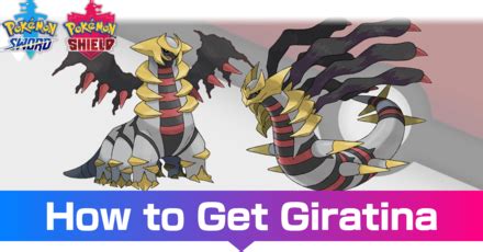 Giratina Evolutions Location And Learnset Crown Tundra Dlc