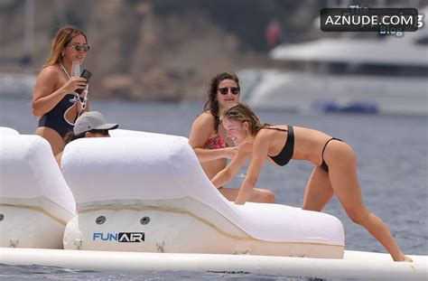 Sydney Sweeney Sizzles In Sexy Bikini On Luxury Cruise In Ibiza Aznude