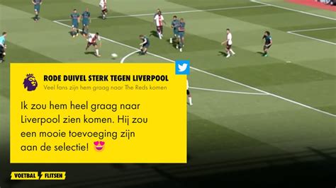 Gedegradeerde Rode Duivel Maakt Indruk In Gelijkspel Tegen Liverpool