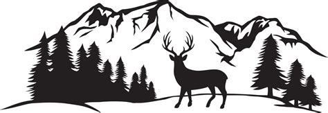 Deer Hunting Silhouette Vector Images (over 11,000)