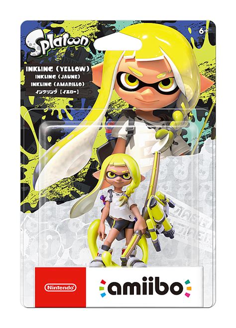 Questions And Answers Nintendo Amiibo Splatoon Series Inkling Yellow