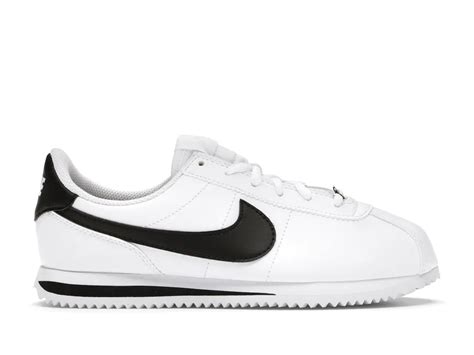 Nike Cortez Basic White Black (GS) Kids' - 904764-102 - US