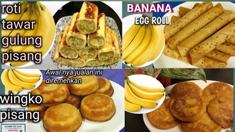 5 RESEP OLAHAN PISANG YouTube