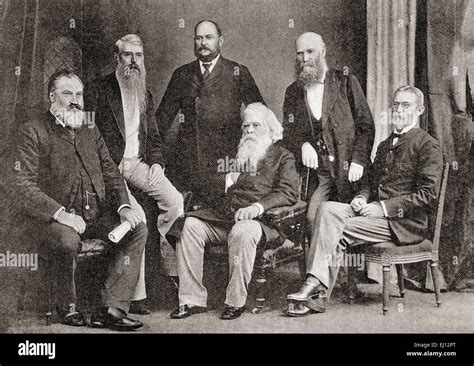 Six Australian Premiers From Left To Right Thomas Playford 1837