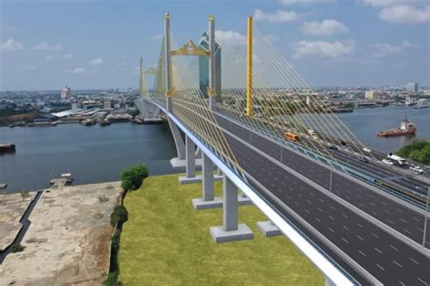 กทพ โชวแลนดมารกใหม สะพานคขนานสะพานพระราม 9 แขงแรงรองรบพาย