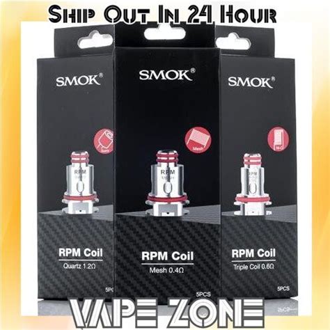 100 Original Smok RPM Replacement Coil RPM40 RPM80 RPM2 Fetch Pro Fetch